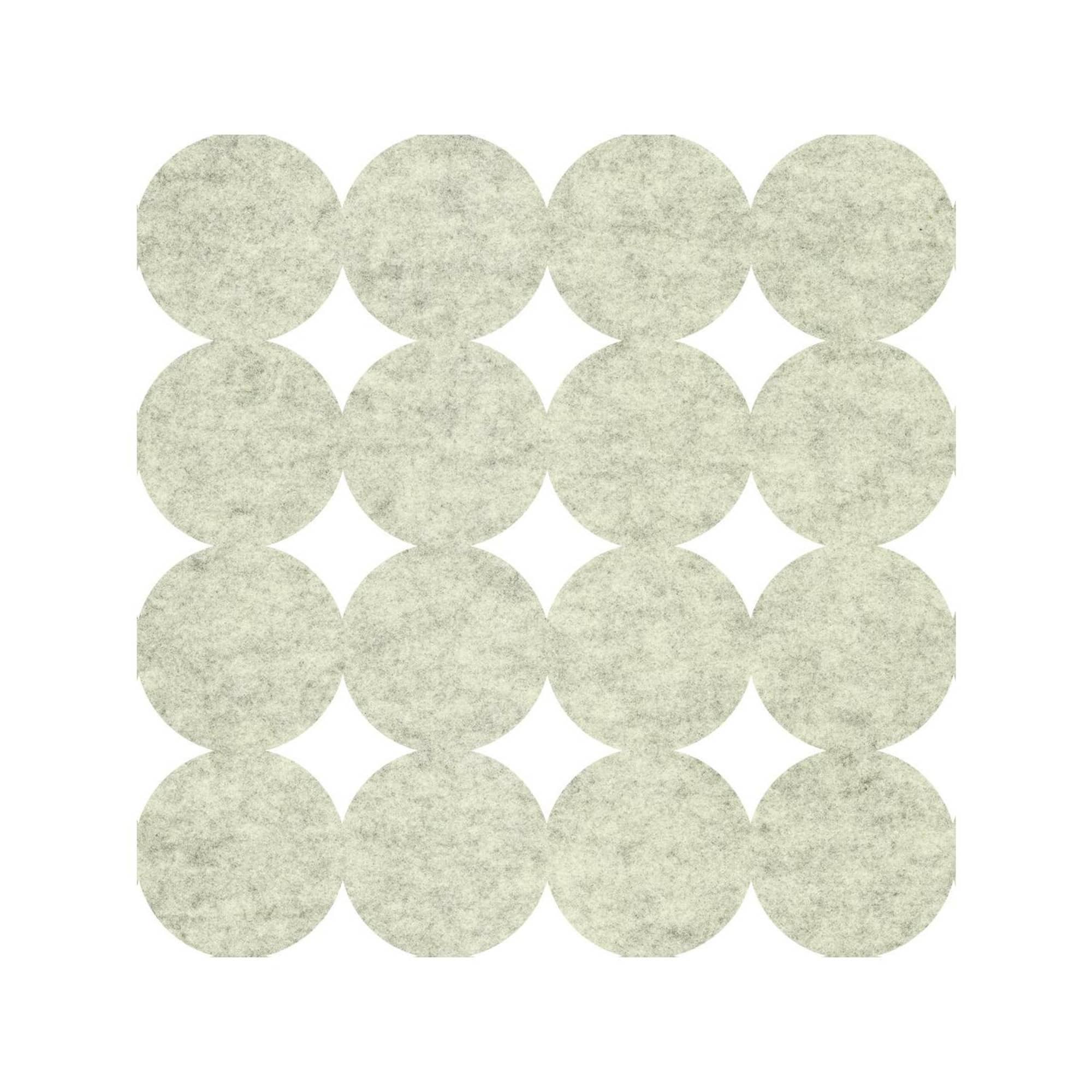 RoomMates Ivory Modern Circles Acoustical Peel & Stick Tiles